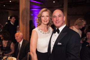 The shooting stars that soared overhead were the invention of Gala Chair and Oak Park Auxiliary Board member, Greta Landis, who enjoyed the evening with husband, Jeff Landis.
