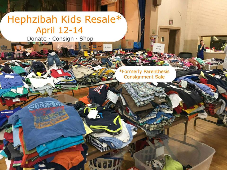 Hephzibah’s Spring Kids Resale Event is April 12-14