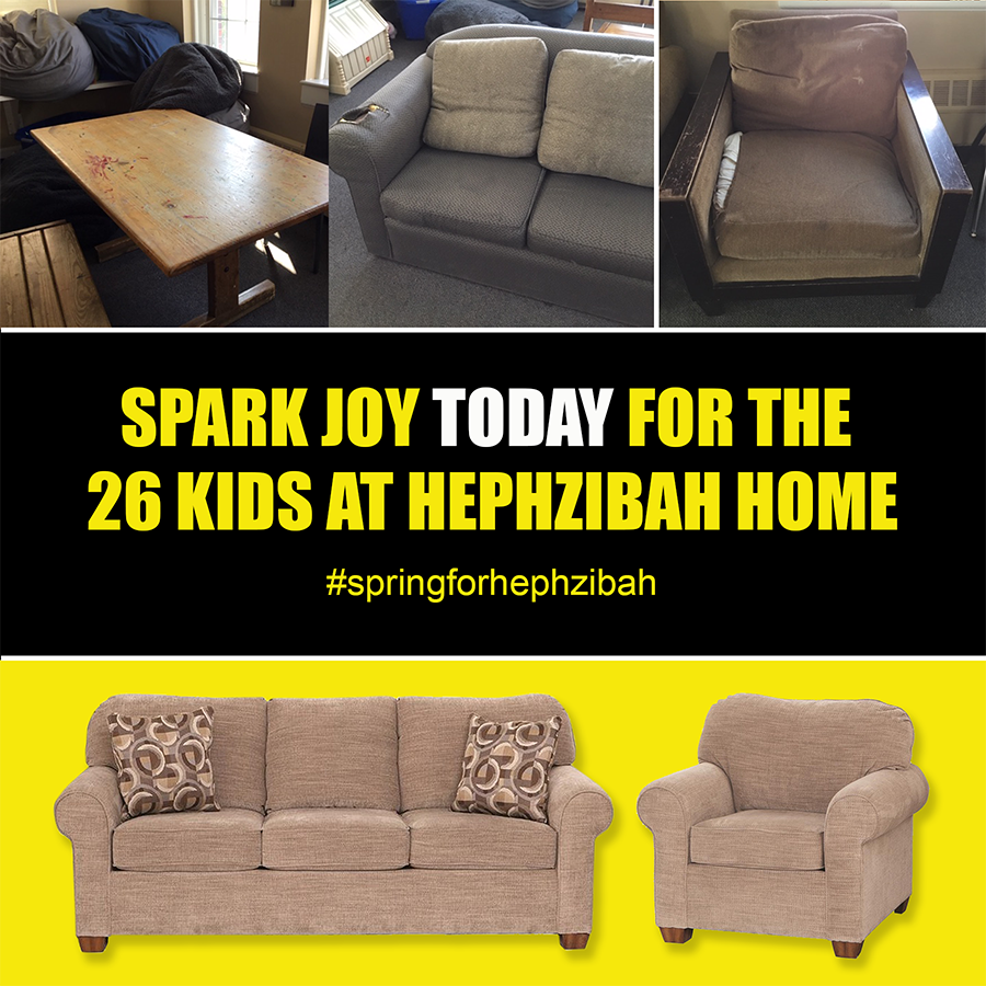 Hephzibah’s Spring Appeal Raises over $15,000 to Update the Group Home