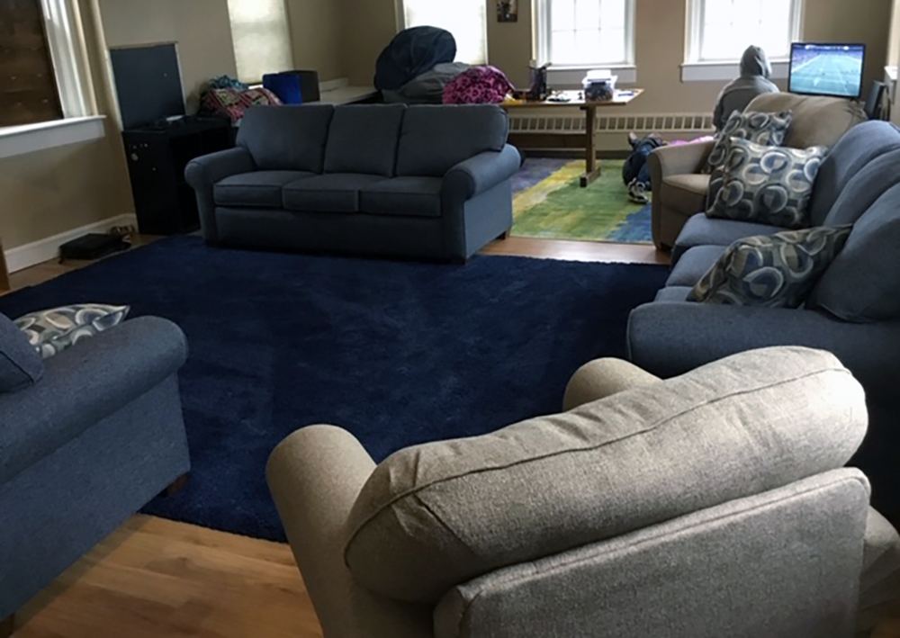 Group Home Family Room Gets Major Update