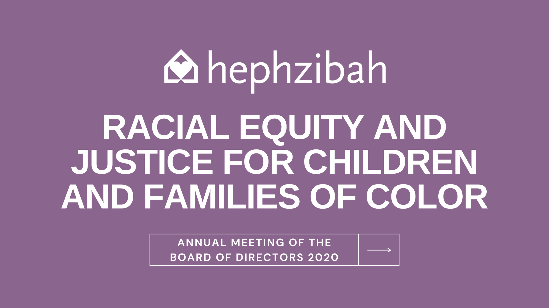 2020 Annual Meeting of the Board of Directors Tackles Equity and Justice