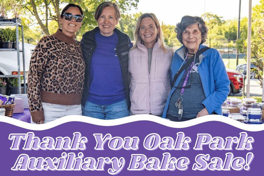 Oak Park Auxiliary Bake Sale Success!
