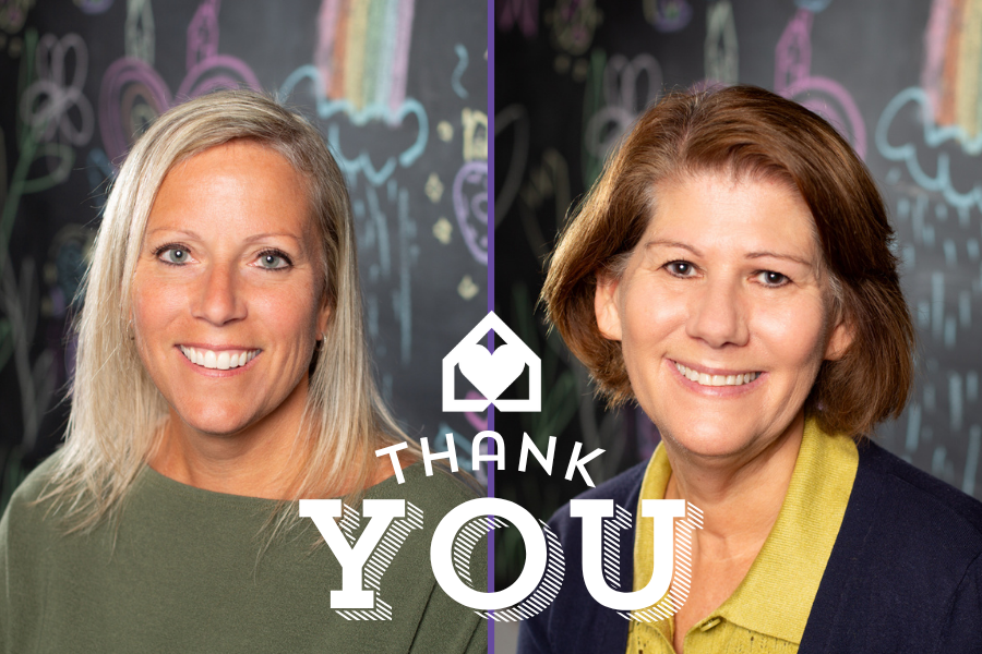 Farewell and best wishes to Debbie Pontrelli and Patty Gross